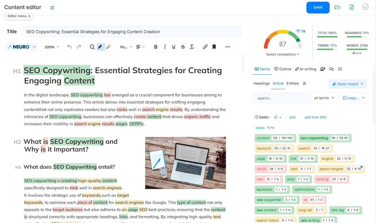 NeuronWriter Overview