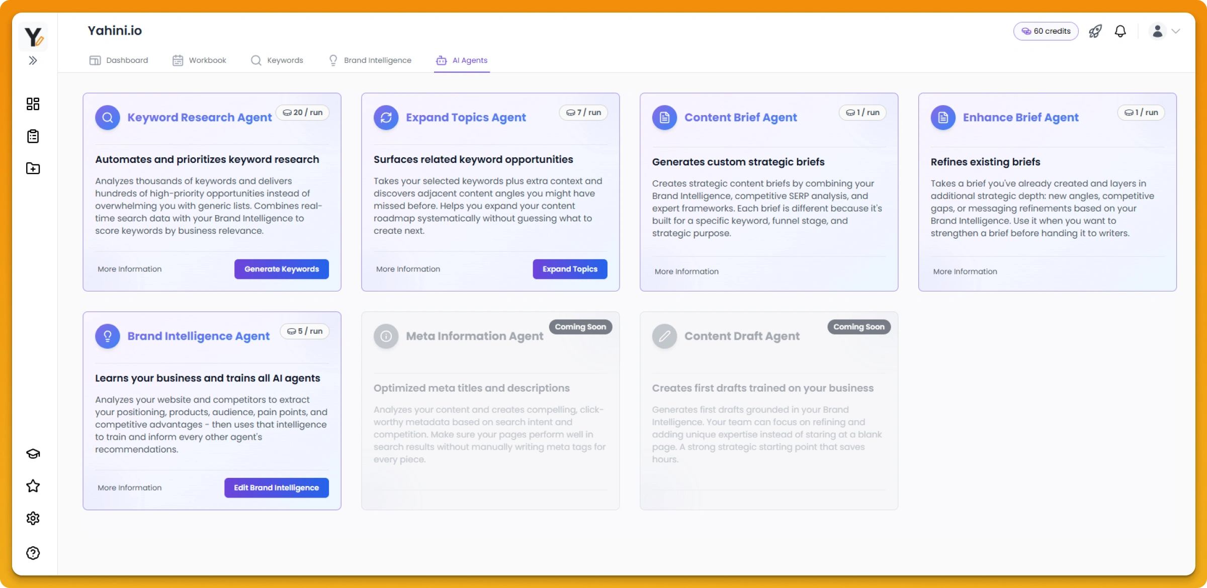 Yahini AI Content Agents Yahini AI Content Agents!